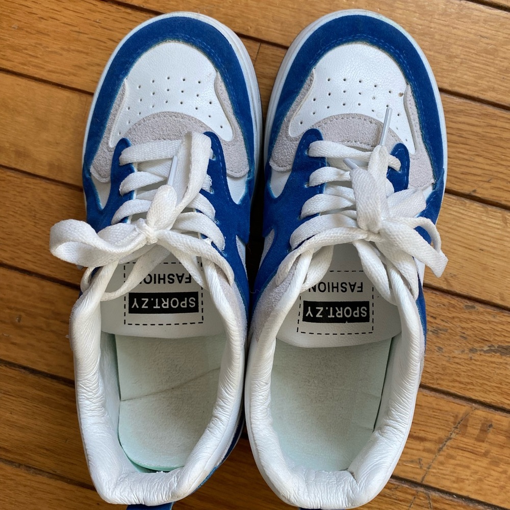 Sport.ZY Fashion Sneakers size 230/2.5 Blue/White/Gray